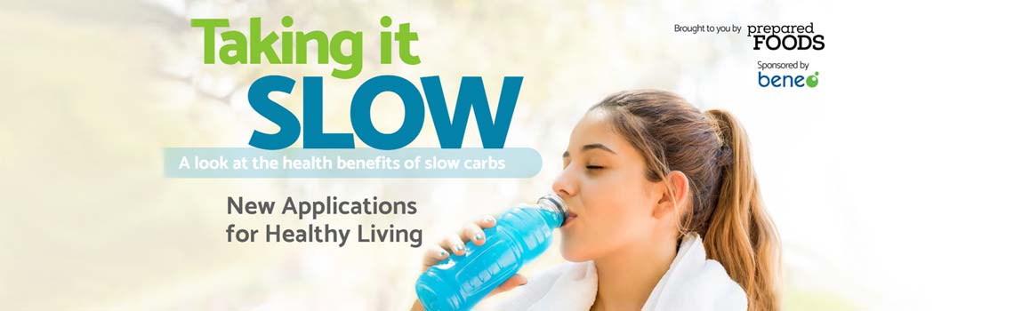 Taking it slow Palatinose (Isomaltulose) infographic by Prepared Foods