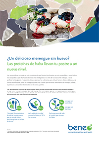 Un delicioso merengue sin huevo